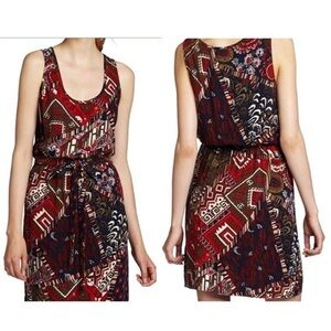 EUC Lucky Brand Paisley Print Dress